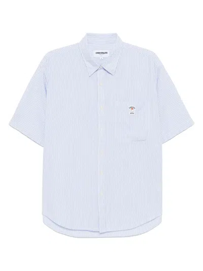Chocoolate Short-sleeved Shirt In Blue