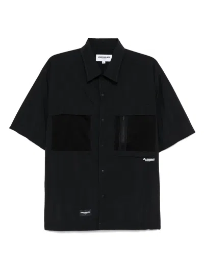 Chocoolate Short-sleeved Shirt In Black