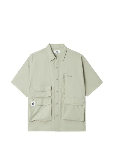 Chocoolate Short-sleeve Cargo Shirt In Neutral