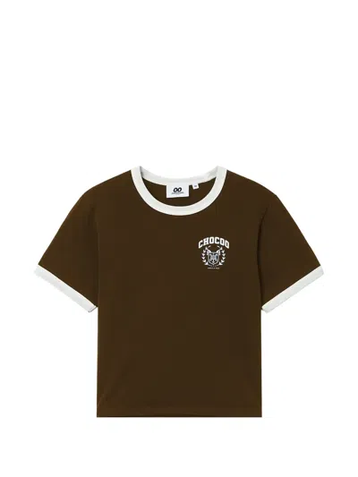 Chocoolate Short-sleeve T-shirt In Brown