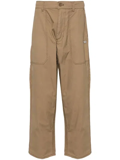 Chocoolate Straight-leg Trousers In Brown