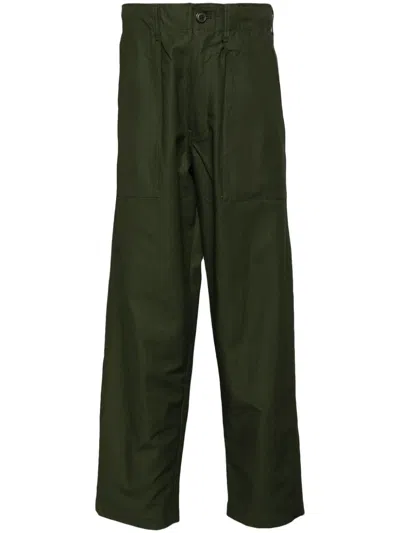 Chocoolate Straight-leg Trousers In Green