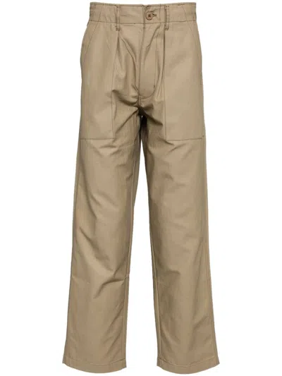 Chocoolate Straight-leg Trousers In Brown