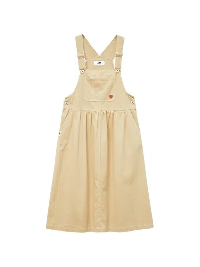 Chocoolate Straps Pocket Dress In Neutral