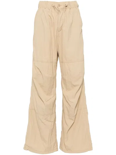 Chocoolate Stretch Regular Trousers In Neutrals
