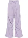 Chocoolate Stretch Regular Trousers In Purple