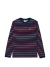Chocoolate Striped Long-sleeve T-shirt In Multi