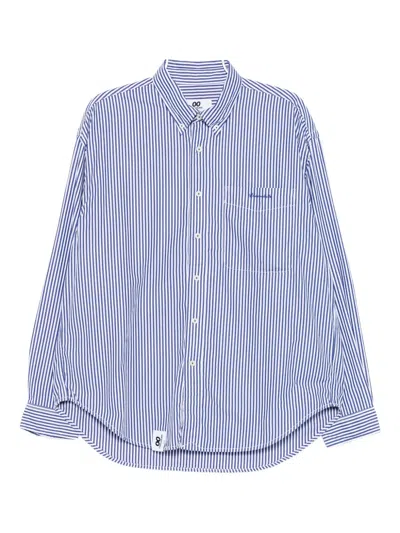 Chocoolate Striped Shirt In Blue
