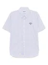 Chocoolate Striped Short-sleeved Shirt