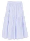 Chocoolate Striped Skirt