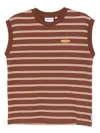 Chocoolate Striped Tank Top