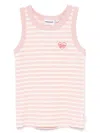Chocoolate Striped Tank Top