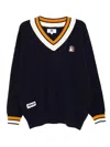 Chocoolate Pullover Mit V-ausschnitt In Blue
