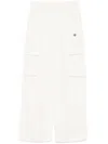 Chocoolate Wide-leg Cargo Pants In Neutrals