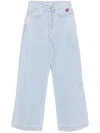 Chocoolate Wide-leg Jeans In Blue