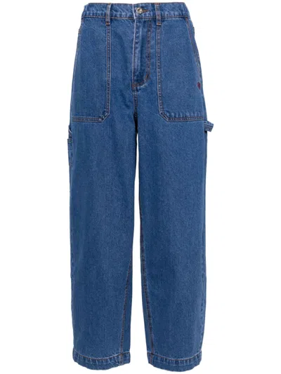 Chocoolate Wide-leg Jeans In Blue