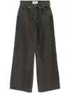Chocoolate Wide-leg Jeans In Grey