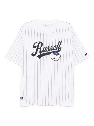 Chocoolate X Russel Athletic Printed T-shirt In White