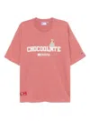 Chocoolate X Russell Athletic Logo-print T-shirt