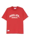 Chocoolate X Russell Athletic T-shirt In Red