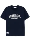 Chocoolate X Russell Athletric T-shirt In Blue