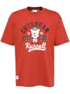 Chocoolate X Russell Athletric T-shirt In Red