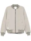 Chocoolate Bomberjacke Mit Reissverschluss In Grau