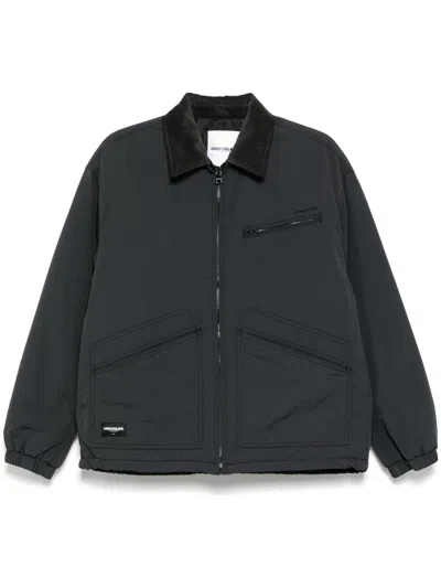 Chocoolate Zip-up Utility Jacket In Grey