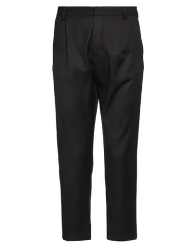 Choice Man Pants Black Size 32 Polyester, Viscose, Elastane