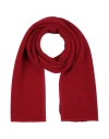 Choice Woman Scarf Red Size - Polyester, Virgin Wool