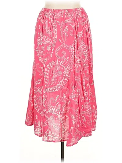 Pre-owned Choices Casual Skirt In Pink