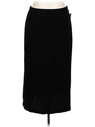 Pre-owned Choices Formal Skirt In Black