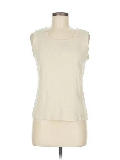 Pre-owned Choices Sleeveless T-shirt In White