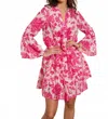 Choklate Paris Saint Tropez Silk Mini Dress In Fuschia In Pink