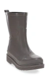 Chooka Damascus Rain Boot In Dark Taupe