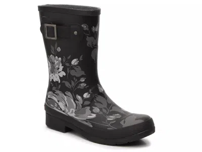 Chooka Eastlake Tillie Mid Rain Boot In Black