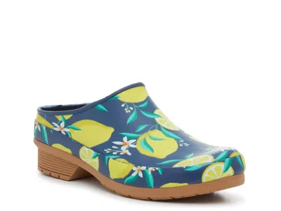 Chooka Lemon Classic Clog In Blue