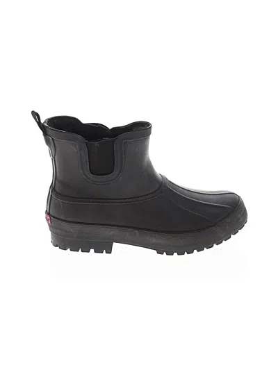 Pre-owned Chooka Rain Boots In Black