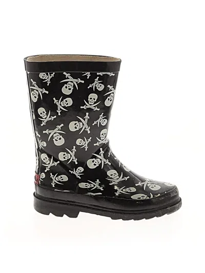 Pre-owned Chooka Kids' Rain Boots In Black