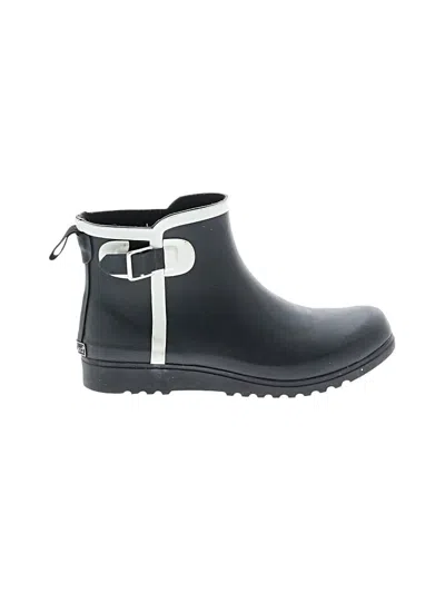 Pre-owned Chooka Rain Boots In Black
