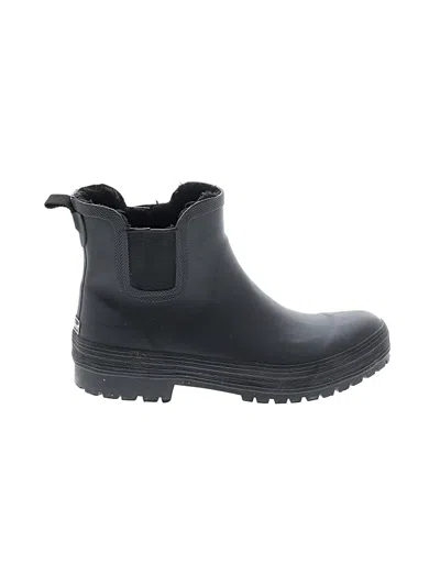 Pre-owned Chooka Rain Boots In Black