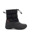 Chooka Womens Nylon Puffer Snow Boot In Black