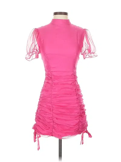 Pre-owned Choosy Cocktail Dress In Pink