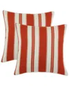 Chooty & Co. Trade Winds Set Of 2 Decorative Pillows In Multi