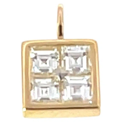Pre-owned Chopard 18ct Yellow Gold Diamond Pendant – 0.60ct Natural Diamonds, No Chain