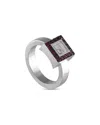 Chopard 18k 0.05 Ct. Tw. Diamond & Ruby Ring