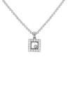 Chopard 18k 0.25 Ct. Tw. Diamond Necklace (authentic )