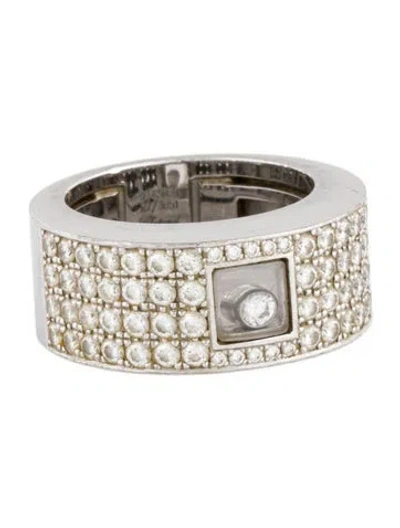Pre-owned Chopard 18k 1.17ctw Diamond Band In Multi