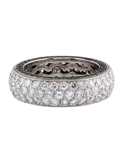 Pre-owned Chopard 18k 5.29ctw Diamond Eternity Band In Multi