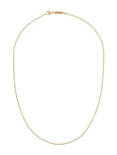Pre-owned Chopard 18k Chain Necklace, 16" In Multi